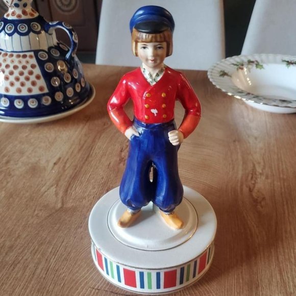 Schmid Dutch Boy Music Box - Picture 1 of 5